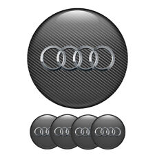 4st. Aufkleber Audi Logo für Radkappen Nabendeckel Felge Silicone Embleme comprar usado  Enviando para Brazil