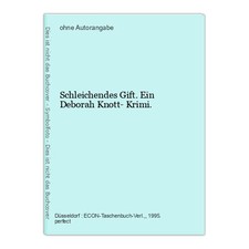 Schleichendes gift deborah gebraucht kaufen Schleichendes gift deborah gebraucht kaufen  Grasellenbach