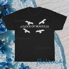 Usado, Nova Camiseta Americana Logotipo Discografia A Flock Of Seagulls Engraçada Tamanho P a 5XL comprar usado  Enviando para Brazil