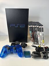 Paquete de sistema de consola Sony PlayStation 2 PS2 Fat con memoria y juegos - ¡¡Leer!! Funciona segunda mano  Embacar hacia Argentina