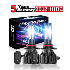 2X 4 lados 9012 LED faro alto/bajo bombilla para CHRYSLER 200 300 2011-2015 6000K comprar usado  Enviando para Brazil