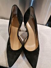 Ladies black suede for sale  LONDON