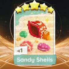 SANDY SHELLS - CONJUNTO 14 ADESIVOS MONO_POLY_MO_-GO 5 ESTRELAS ⚡️CARTÕES DE ENTREGA INSTANTÂNEA comprar usado  Enviando para Brazil