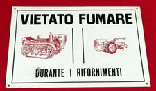 Cartello vintage latta usato  Bologna