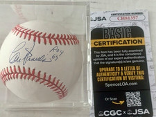 NY YANKEE LOU PANELLA. BOLA DE BEISEBOL AUTOGRAFADA ASSINADA MLB JSA NOVO CERTIFICADO DE AUTENTICIDADE comprar usado  Enviando para Brazil