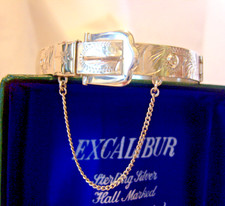 Sterling silver buckle for sale  NORMANTON