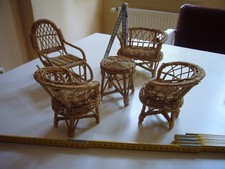 Puppenhaus möbel rattan gebraucht kaufen  München