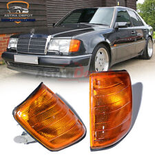 Luzes de canto âmbar lente de seta para 1985-1995 Mercedes W124 E500 500E 300E, usado comprar usado  Enviando para Brazil