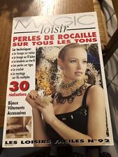 Livre creations bijoux d'occasion  Nesles-la-Vallée