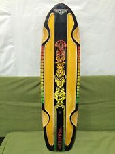 Skate longboard Gravity Wood Grain 30” X 7 7/8” longo madeira surf comprar usado  Enviando para Brazil