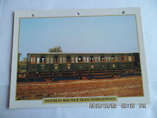 Wooden train card d'occasion  Expédié en Belgium