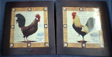 Set rooster tiles for sale  Richmond