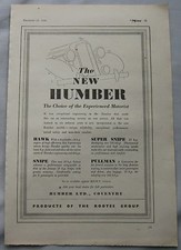 1945 humber original for sale  DARWEN