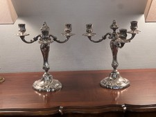 Paire chandeliers bougeoirs d'occasion  Grenoble-