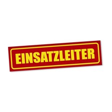 Einsatzleiter magnetschild aut gebraucht kaufen  Leipzig