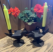 Bird candle holders for sale  GILLINGHAM