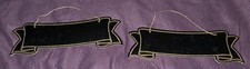 Banner style chalkboards. for sale  DONCASTER