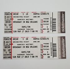 Hamilton play ticket for sale  Zachary