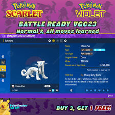 CHIEN-PAO ⚡ POKEMON VIOLETA ESCARLATE ⚡ NORMAL ⚡ 6IV PRONTO PARA BATALHA MUITO BOM ESTADO 23 ⚡ comprar usado  Enviando para Brazil