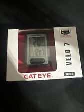 Computador de bicicleta Cat Eye Velo 7 com fio CAIXA ABERTA com danos, usado comprar usado  Enviando para Brazil