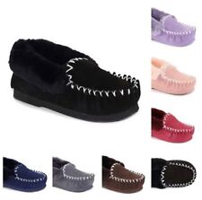 Mocassins de lã unissex genuínos pele de carneiro australiana mocassim mocassim Ugg comprar usado  Enviando para Brazil