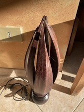 Lampada etnica foglie usato  Villachiara