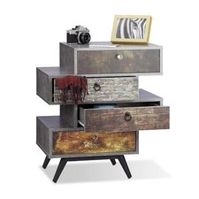 Commode vintage tiroirs d'occasion  Lyon I