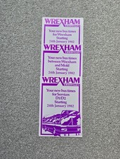 Crosville bus timetables for sale  GLASGOW