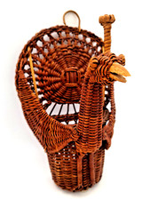 Peacock bird woven for sale  Cedar Creek