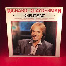 RICHARD CLAYDERMAN Christmas 1984 UK Vinyl LP Ave Maria white Jingle Bells ~ comprar usado  Enviando para Brazil