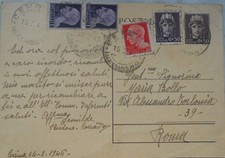 Intero luogotenenza centesimi usato  Torino