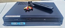 Sony RDR-VX555 VHS VCR/DVD gravador 4 cabeças estéreo HDMI CONTROLE REMOTO testado funcionando comprar usado  Enviando para Brazil