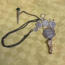 Uhrkette münzkette echt gebraucht kaufen  Viechtach