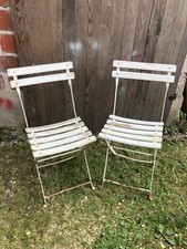 Paire chaise pliante d'occasion  Ramerupt