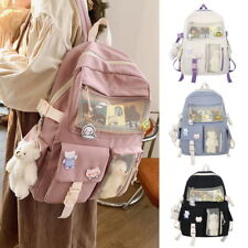 Usado, Mochila escolar adolescente Kawaii urso bonito faculdade viagem bolsa casual para meninas mulheres comprar usado  Enviando para Brazil