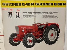 Prospekt faltblatt güldner gebraucht kaufen  Homberg (Efze)