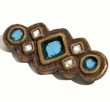 Broche bronze émaillé d'occasion  Nantes-