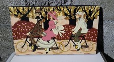 Tableau vintage peinture d'occasion  Albertville