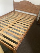 Pine wooden double for sale  WESTCLIFF-ON-SEA