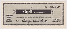 Miniassegni buoni acquisto usato  Milano