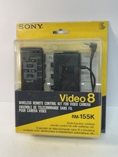 NOVO Sony Video 8 - Kit de controle remoto sem fio com manual - Modelo RM-155K comprar usado  Enviando para Brazil