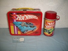 Lancheira e garrafa térmica Hot Wheels #2804 de 1969 Twinmill & Splittin Image, usado comprar usado  Enviando para Brazil