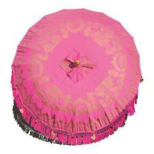 Bali Parasol przeciwsłoneczny Różowo-złoty Balijski parasol ogrodowy Ręcznie robiony tradycyjny na sprzedaż  Wysyłka do Poland
