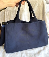 Borsa prada blu usato  Milano