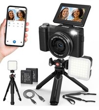 Cámara digital 5K para fotografía automática con WiFi 64MP cámara de vlogging para YouTube segunda mano  Embacar hacia Mexico