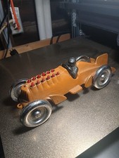 Brinquedo de ferro fundido Hubley barbatana de carro de corrida rodas de aço pistões móveis pintura original. comprar usado  Enviando para Brazil
