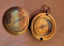 Brass compass nautical for sale  Manassas