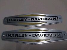 Ajuste para Harley Davidson Sportster 1966 - 1971 tanque de gasolina emblema emblema par 2 peças, usado comprar usado  Enviando para Brazil