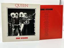 Queen One Vision Uk 7”ps 1985 Original + Red Inner Limited Excellent comprar usado  Enviando para Brazil