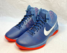 Tênis de basquete Nike Air Visi Pro Vi 6 tamanho 10.5 excelente estado 749167-402 azul vermelho comprar usado  Enviando para Brazil